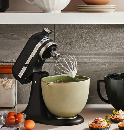 kitchenaid black stand mixer